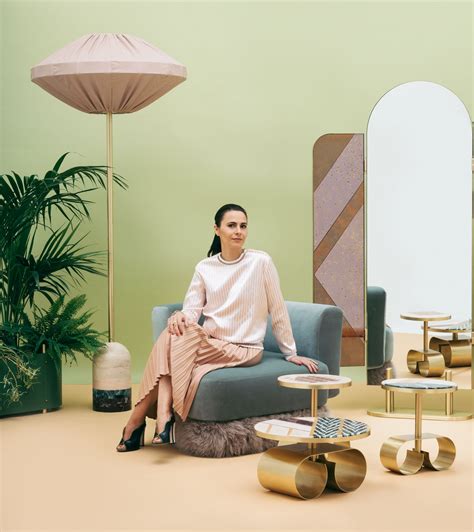 See Cristina Celestino's Modern, Mesmerizing Furniture Line for 